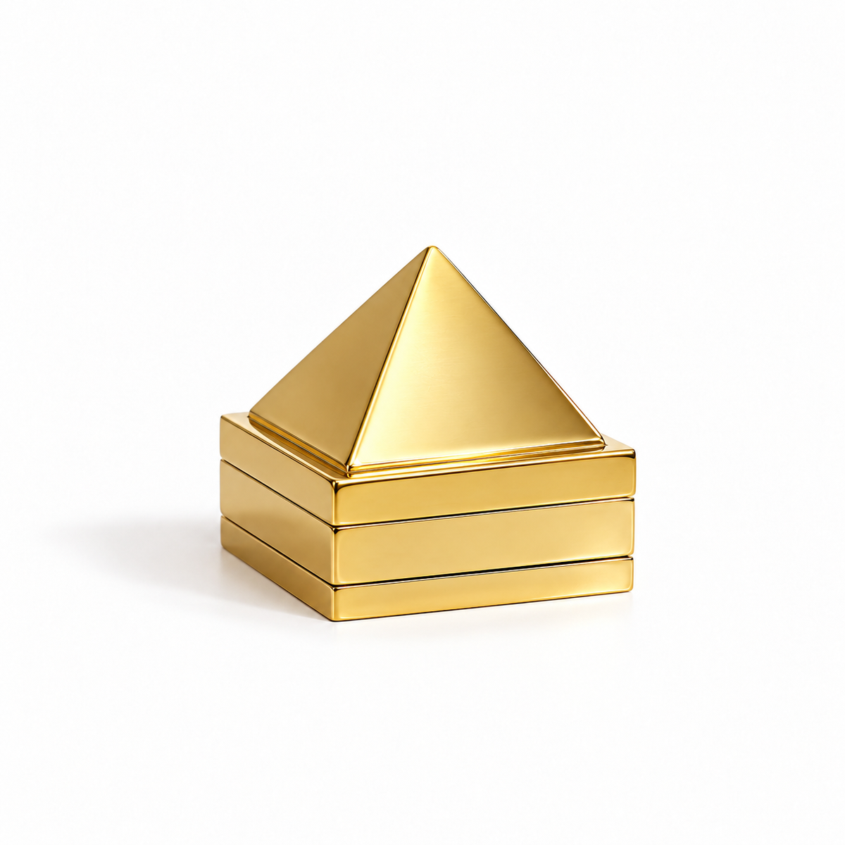 Brass Pyramid 1 Inch