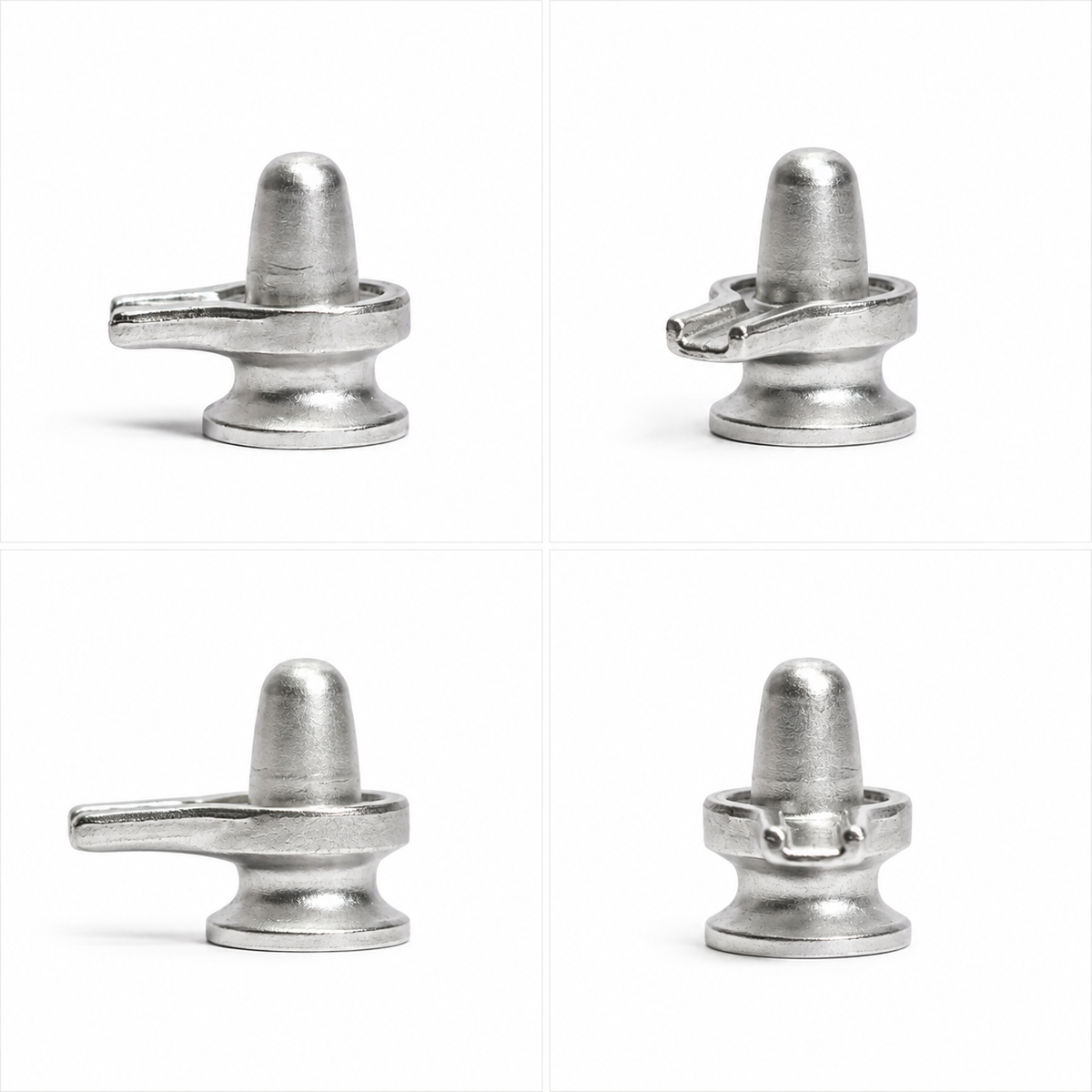 PARAD SHIVLING WITH YONI BASE - SMALL