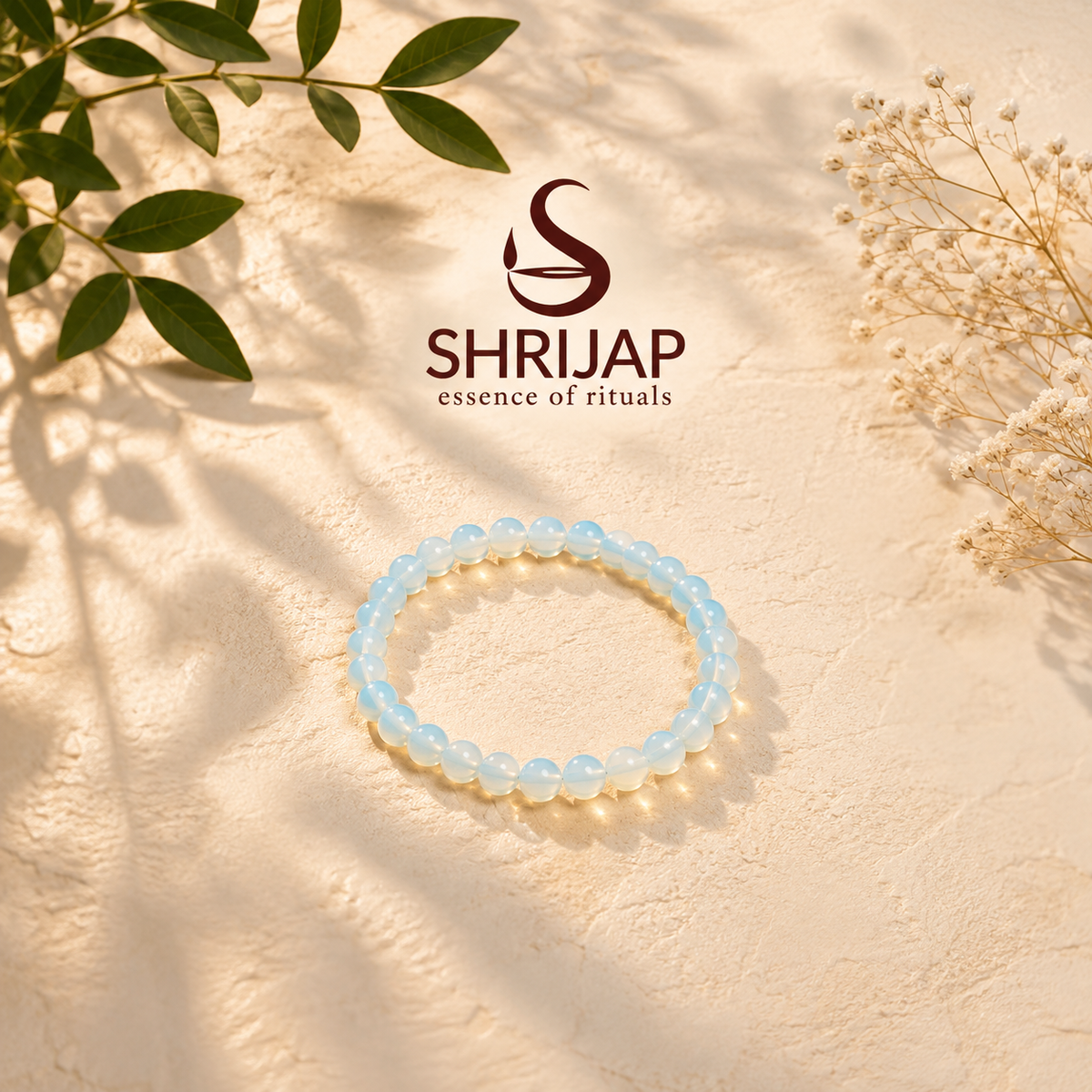 Round Opalite Bracelet – 8 MM