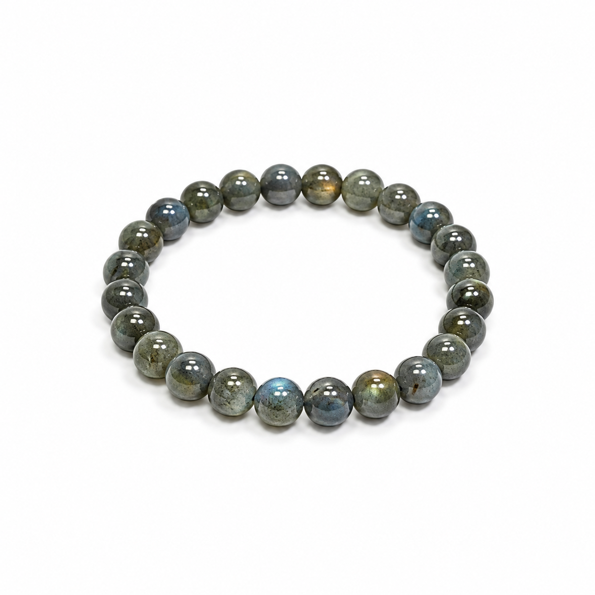 Natural Labradorite Bracelet 8 MM