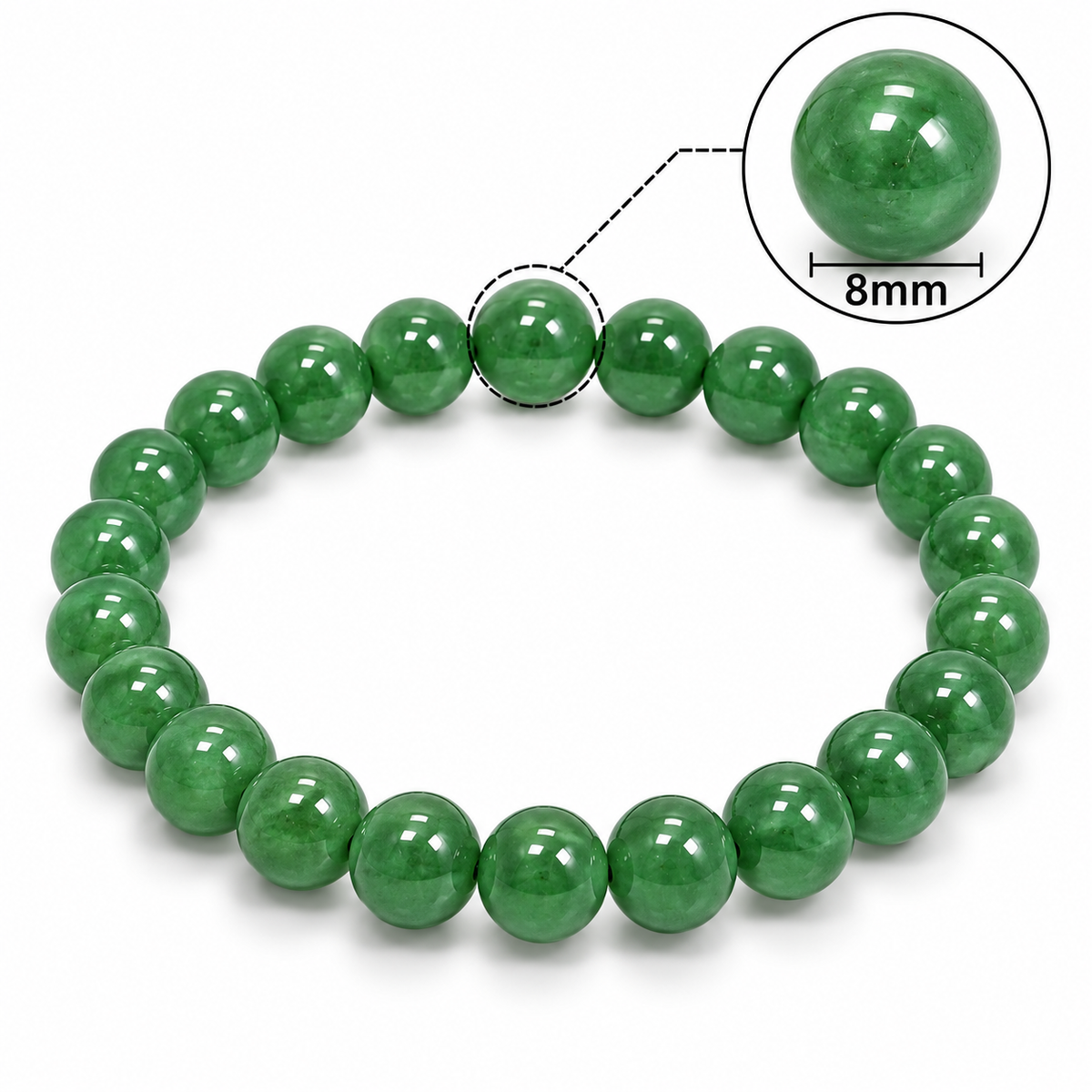Natural Green Aventurine Bracelet – 8 MM