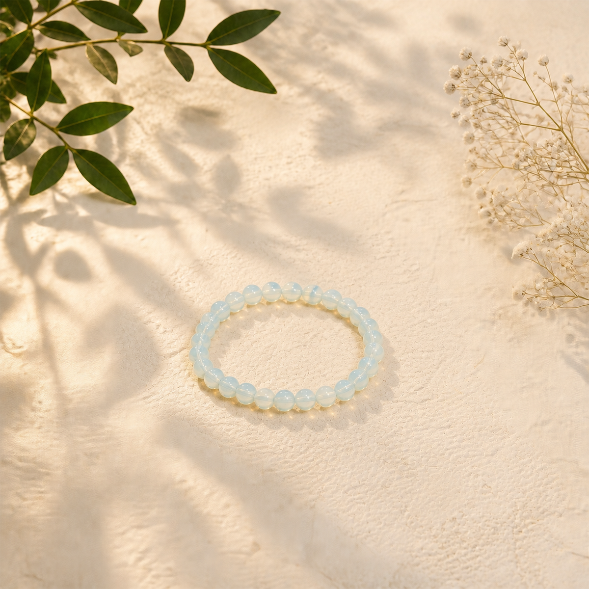 Round Opalite Bracelet – 8 MM