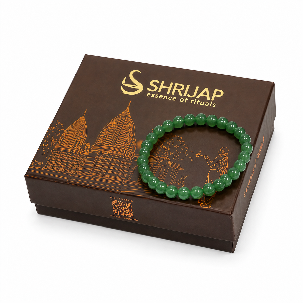 Natural Green Aventurine Bracelet – 8 MM