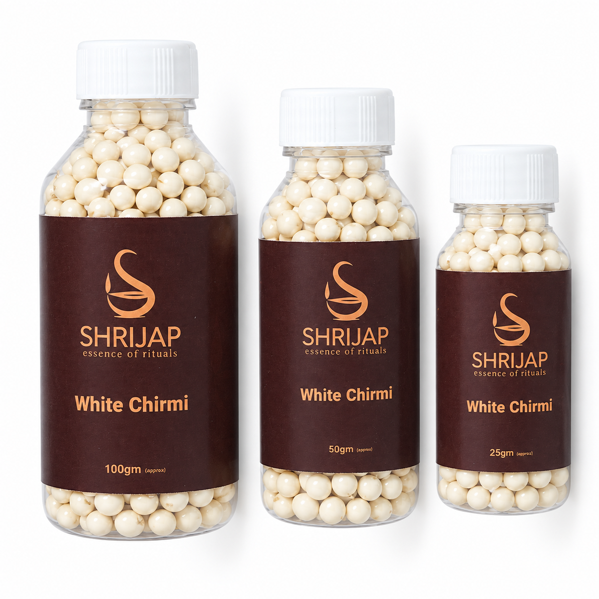 White Chirmi (White Gunja Seeds)