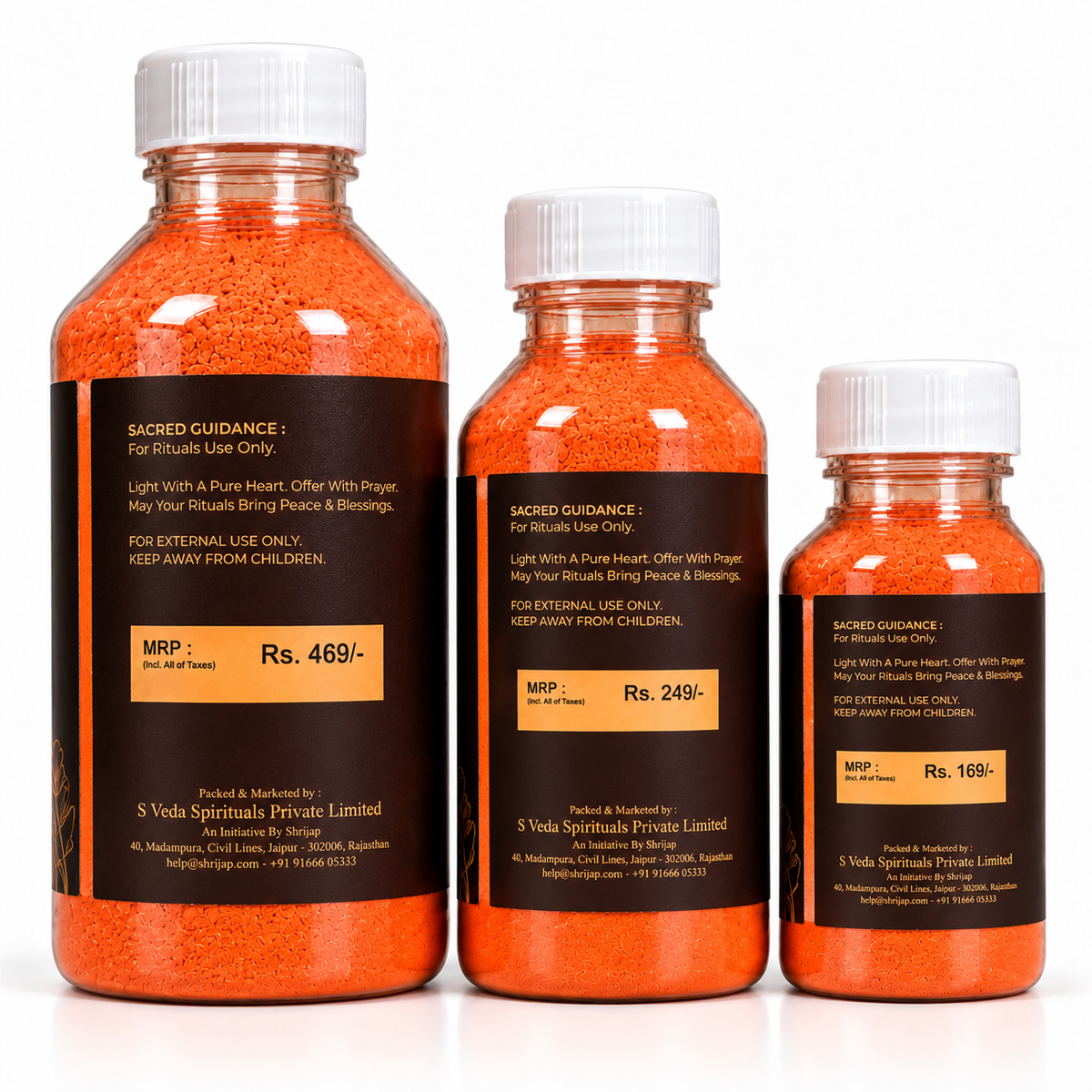 Orange Sindoor Powder
