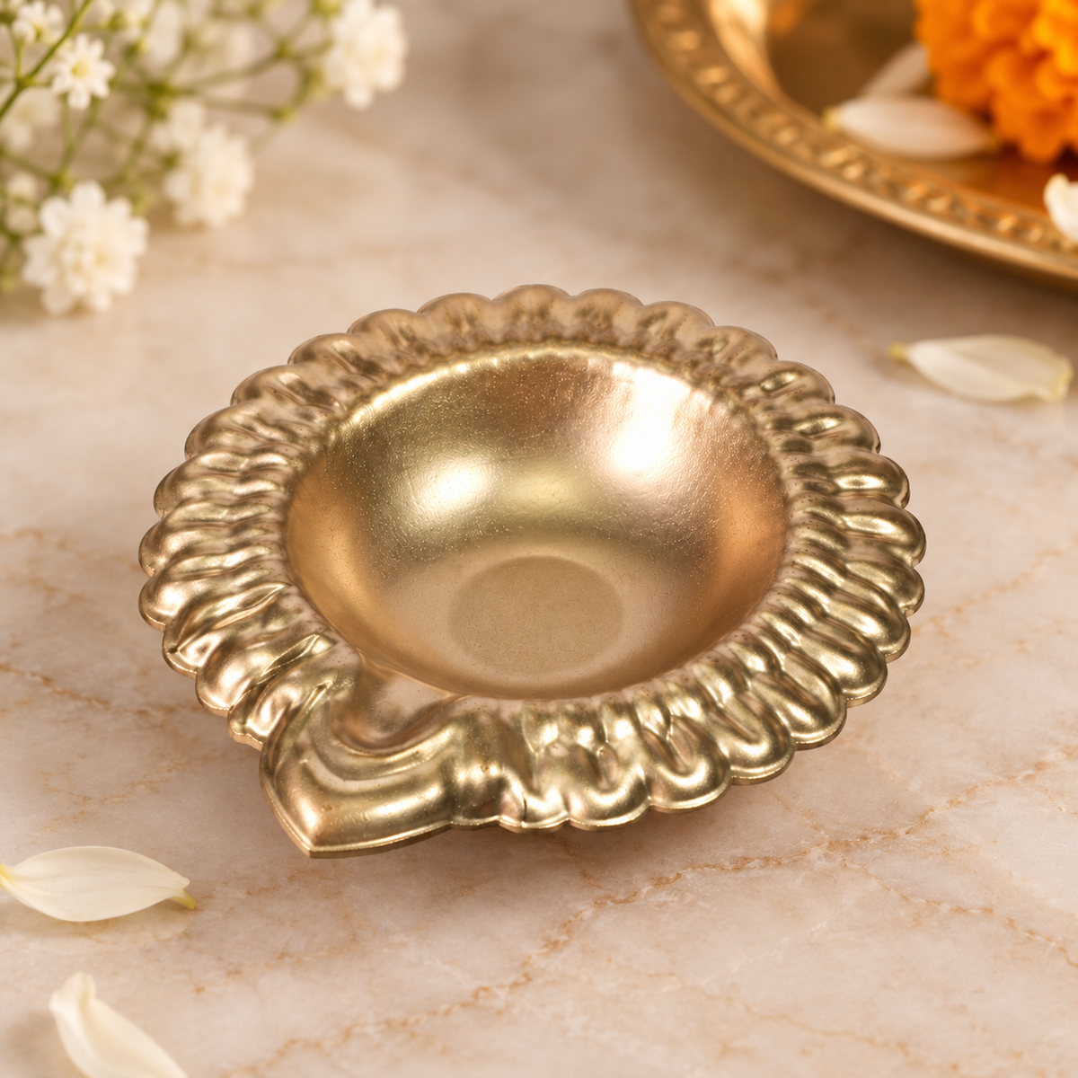 Sunflower Diya