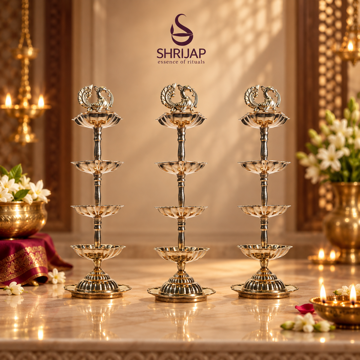 4 Step Swan Diya