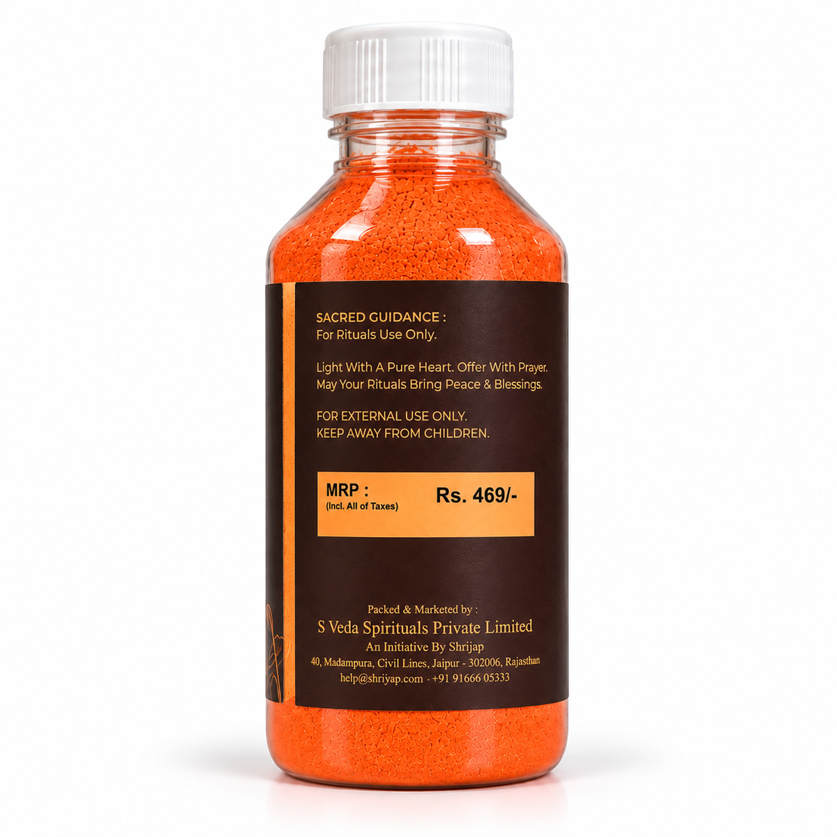 Orange Sindoor Powder