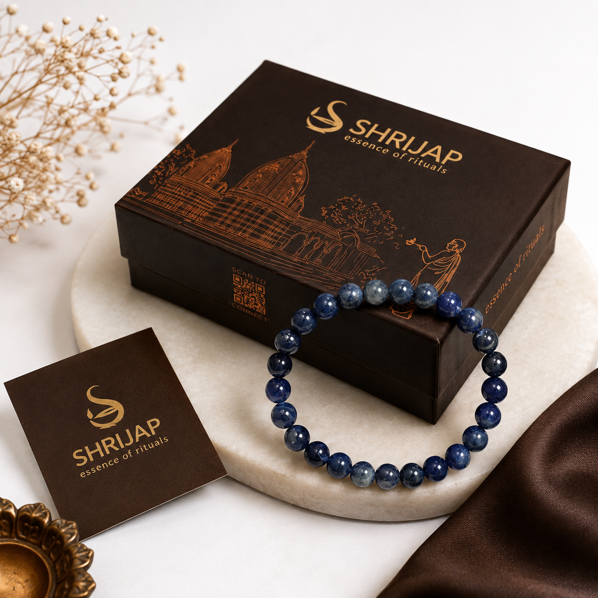 Natural Sodalite Bracelet – 8 MM