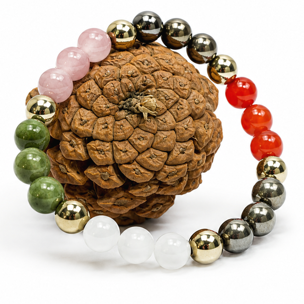 Natural Dhan Vardhi Bracelet 8 MM