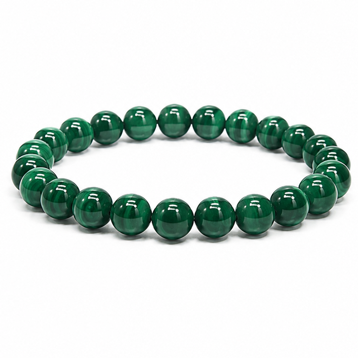 Natural Malachite Bracelet – 8 MM