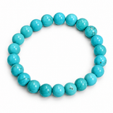 Natural Turquoise Firoza Bracelet – 8 MM