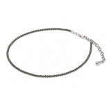 Natural Pyrite Beaded Anklet