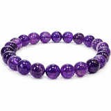 Natural Amethyst Bracelet – 8 MM