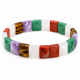 7 Chakra Pyramid Bracelet