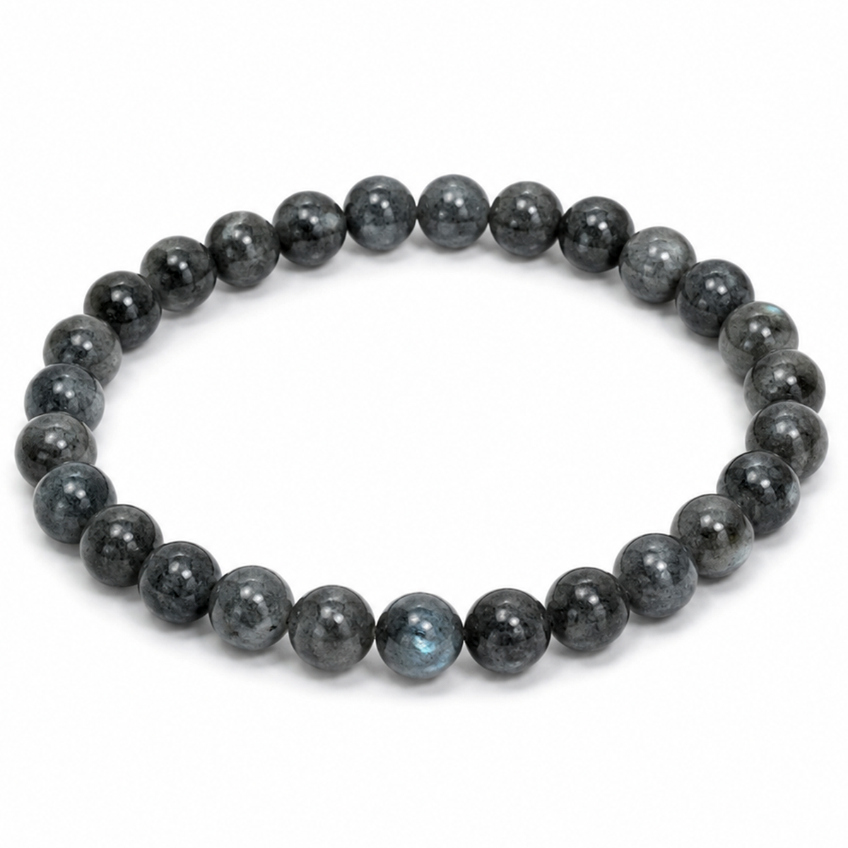 Natural Larvikite Bracelet – 8 MM