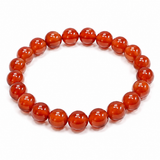 Natural Red Carnelian Bracelet – 8 MM