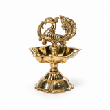 Swan Diya With Lotus Base Size 1