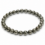Natural Pyrite Bracelet – 8 MM
