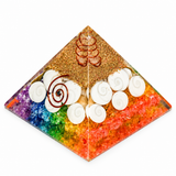 Gomti Chakra Pyramid with Copper Wire