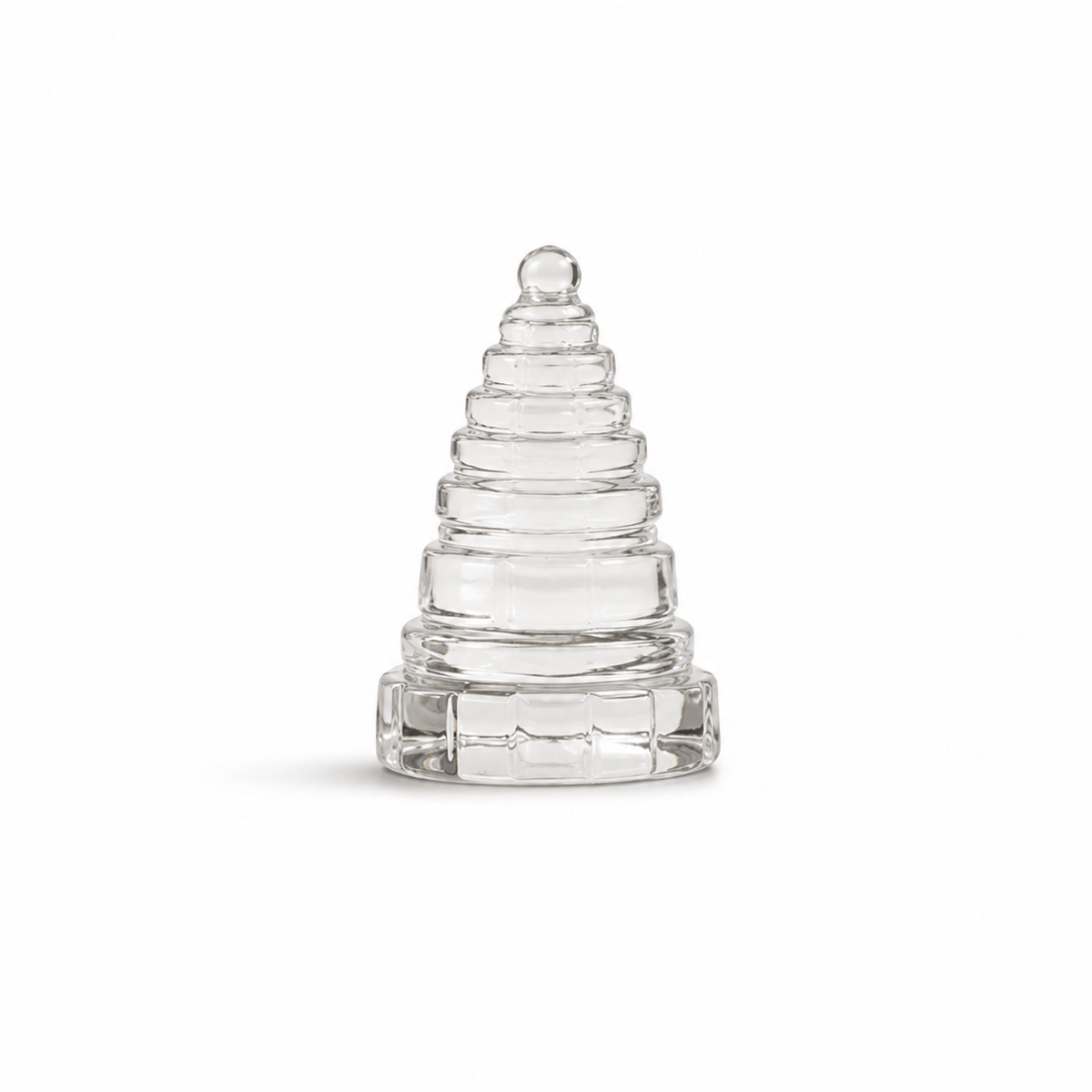 CRYSTAL QUARTZ MERU SHREE YANTRA 1.5 INCH