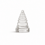 CRYSTAL QUARTZ MERU SHREE YANTRA 1.5 INCH