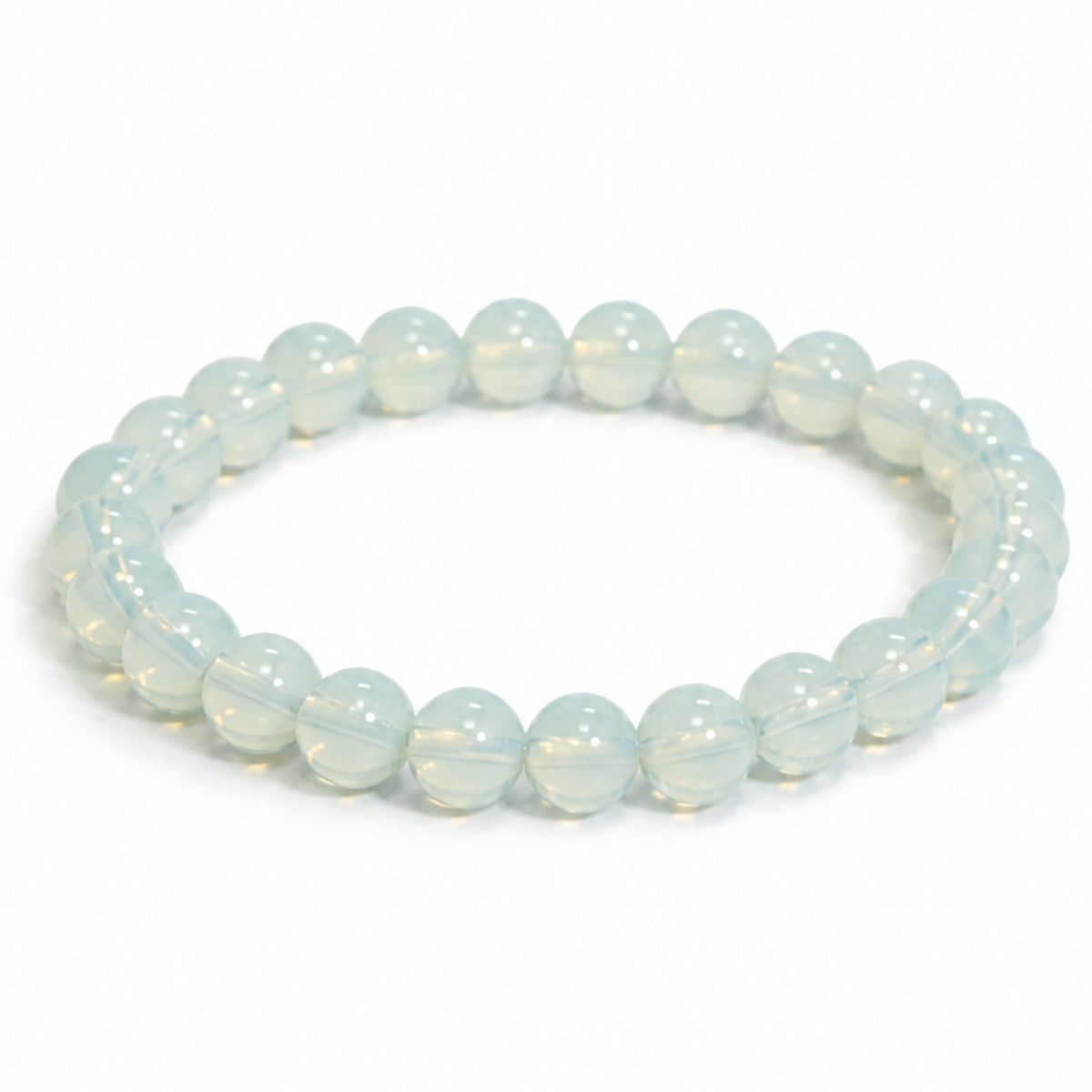 Round Opalite Bracelet – 8 MM