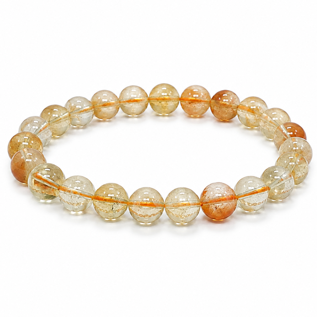 Natural Citrine Bracelet 8 MM