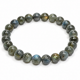 Natural Labradorite Bracelet 8 MM