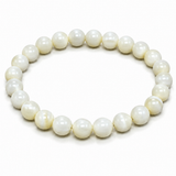 Natural Mother of Pearl Bracelet 8 MM