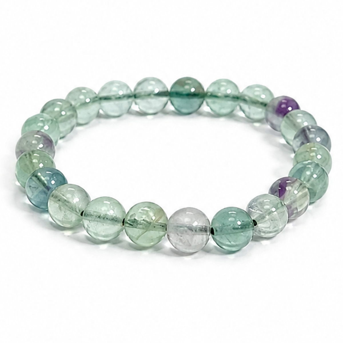 Natural Fluorite Bracelet 8 MM