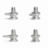 PARAD SHIVLING WITH YONI BASE - SMALL