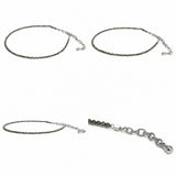 Natural Pyrite Beaded Anklet