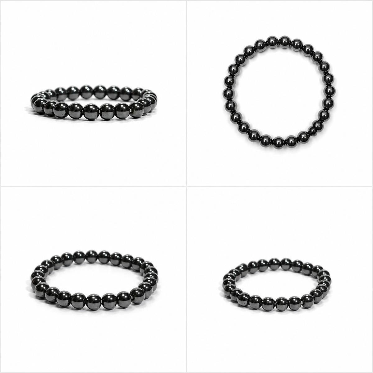Black Hematite Bracelet – 8 MM