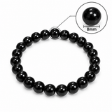 Natural Black Tourmaline Protection Bracelet – 8 MM