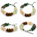 6 Crystal Chips Wealth Bracelet