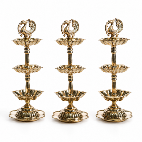 3 Step Swan Diya
