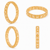 Citrine Pyramid Bracelet