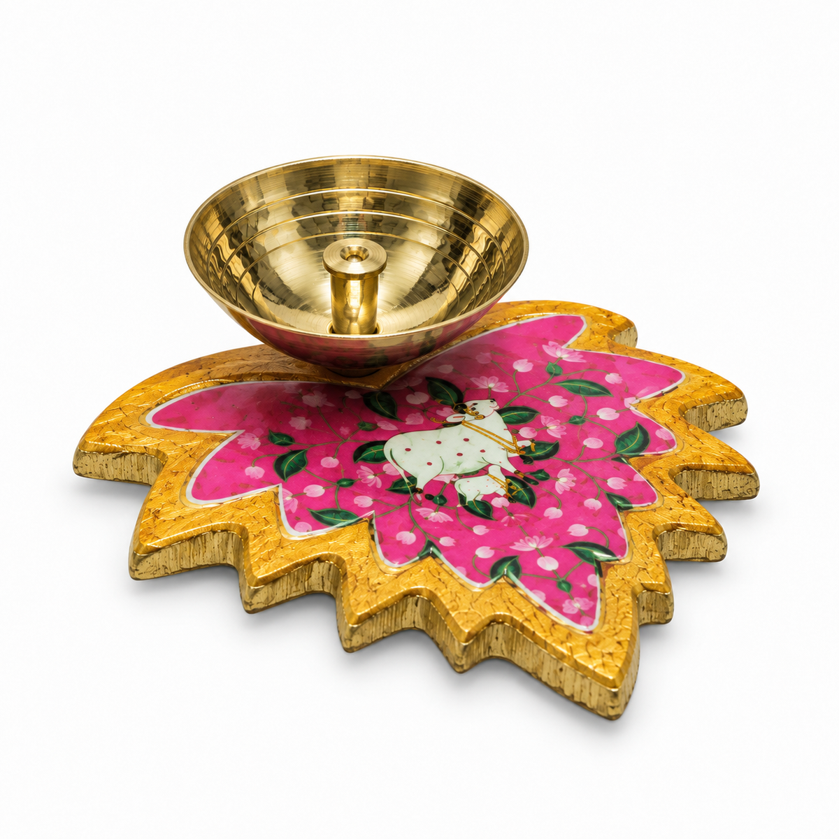 Lotus Pichwai Diya