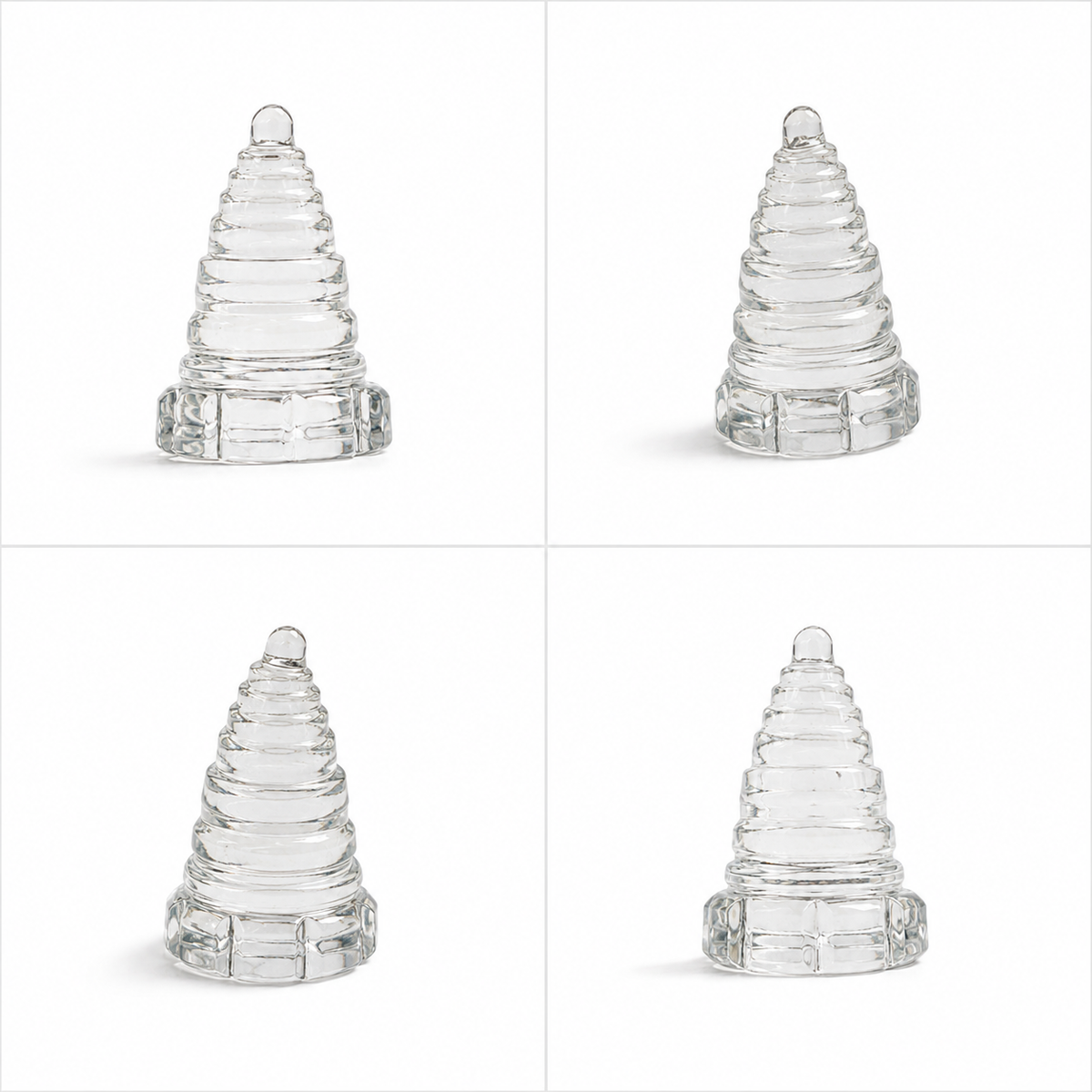 CRYSTAL QUARTZ MERU SHREE YANTRA 1 INCH