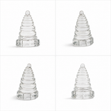 CRYSTAL QUARTZ MERU SHREE YANTRA 1 INCH