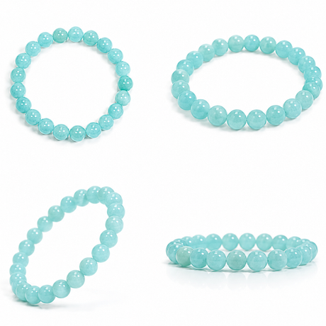 Natural Amazonite Bracelet – 8 MM