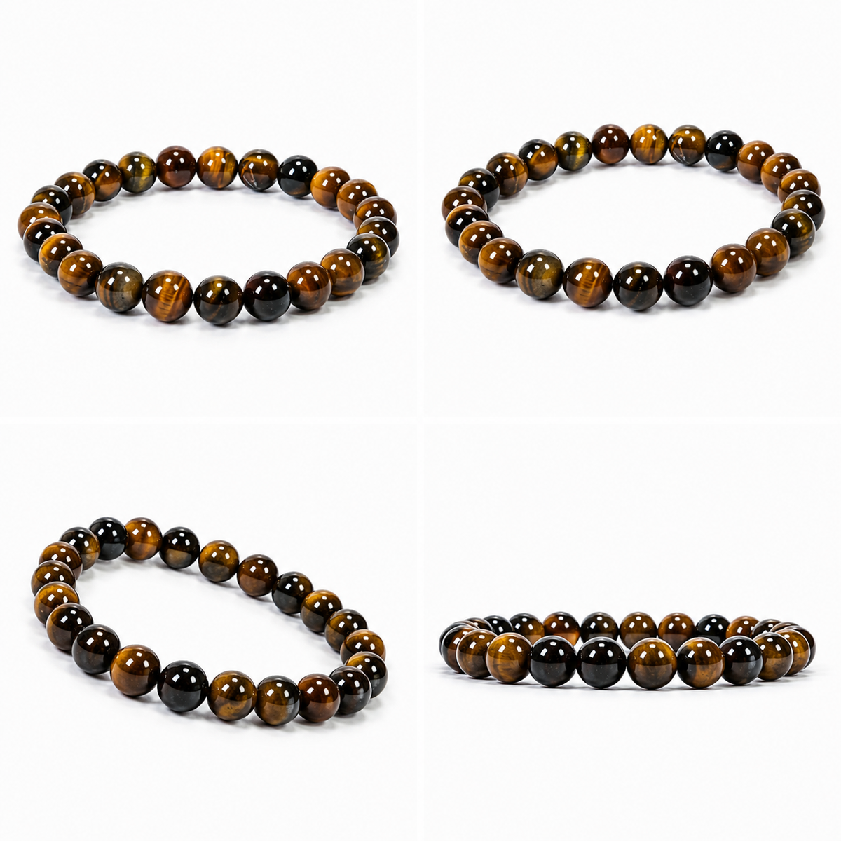 Natural Golden Tiger Eye Bracelet – 6 MM
