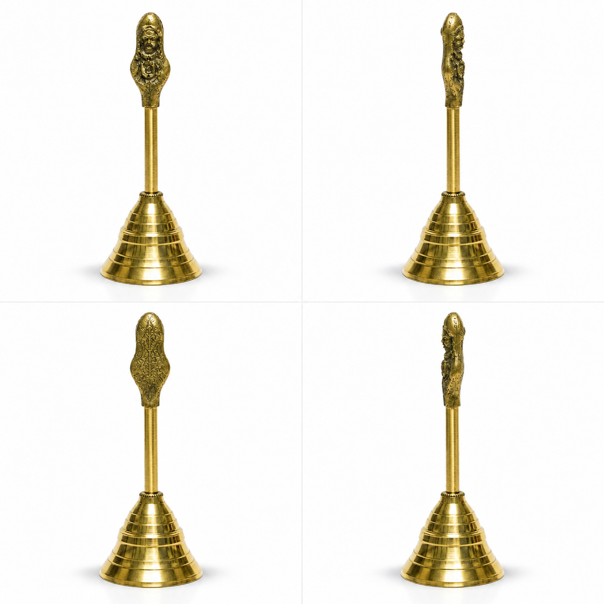 Vishnu Brass Pooja Bell Large