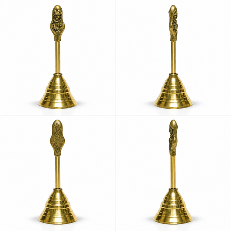 Vishnu Brass Pooja Bell Large