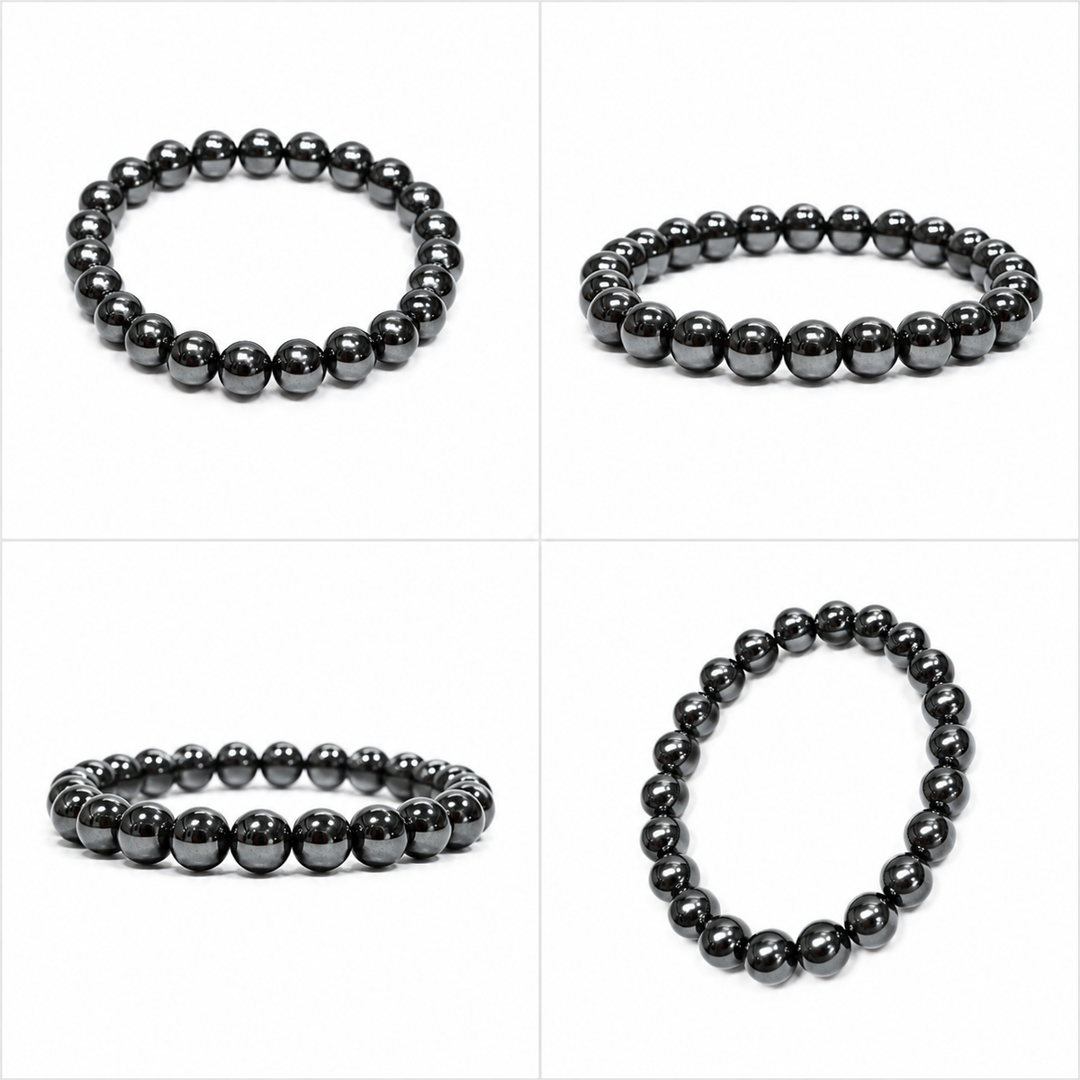 Natural Hematite Bracelet – 8 MM