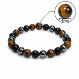 Natural Triple Protection Bracelet 6 MM