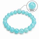 Natural Amazonite Bracelet – 8 MM