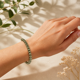 Golden Hematite Bracelet – 8 MM