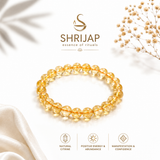 Natural Citrine Bracelet – 6 MM